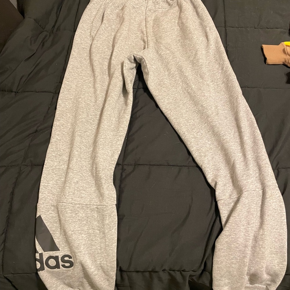 Grey Adidas Sweatpants